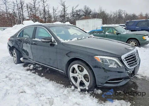 2015 Mercedes-Benz S 550 4Matic from USA, damaged, VIN WDDUG8FB9FA101826
